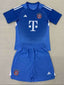 Kids Bayern Munich Goalkeeper Blue 2025/26
