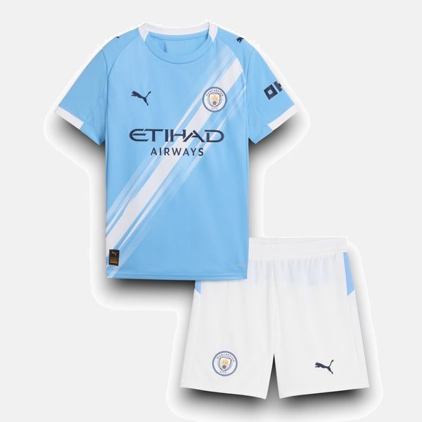 Manchester City 2025/26 Kids Home
