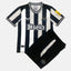 Newcastle United 2023/24 Kids Home - Black and White